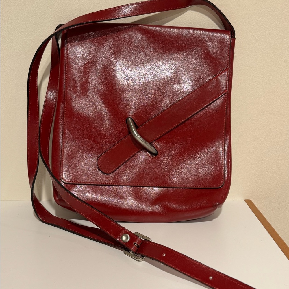 Collete Hayman Red Crossbody Bag